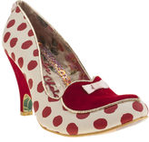 Thumbnail for your product : Irregular Choice Womens White & Red Dotty Love High Heels