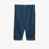 Thumbnail for your product : Gucci Children Blue Baby Denim Trousers - Kids - Cotton/Polyester - 9