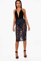 Thumbnail for your product : boohoo Sequin Midi Skirt