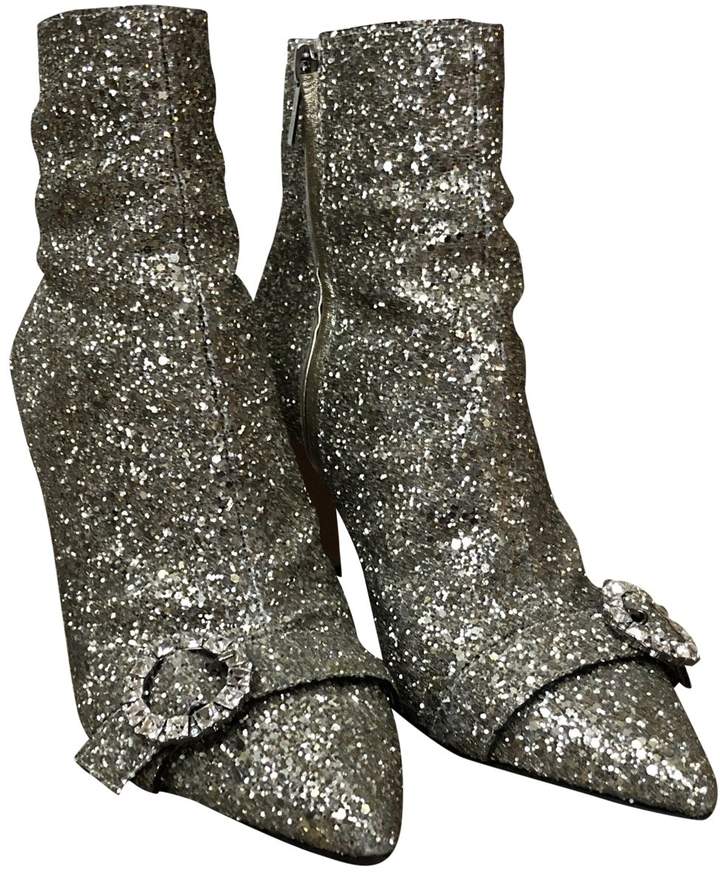 jimmy choo glitter boots