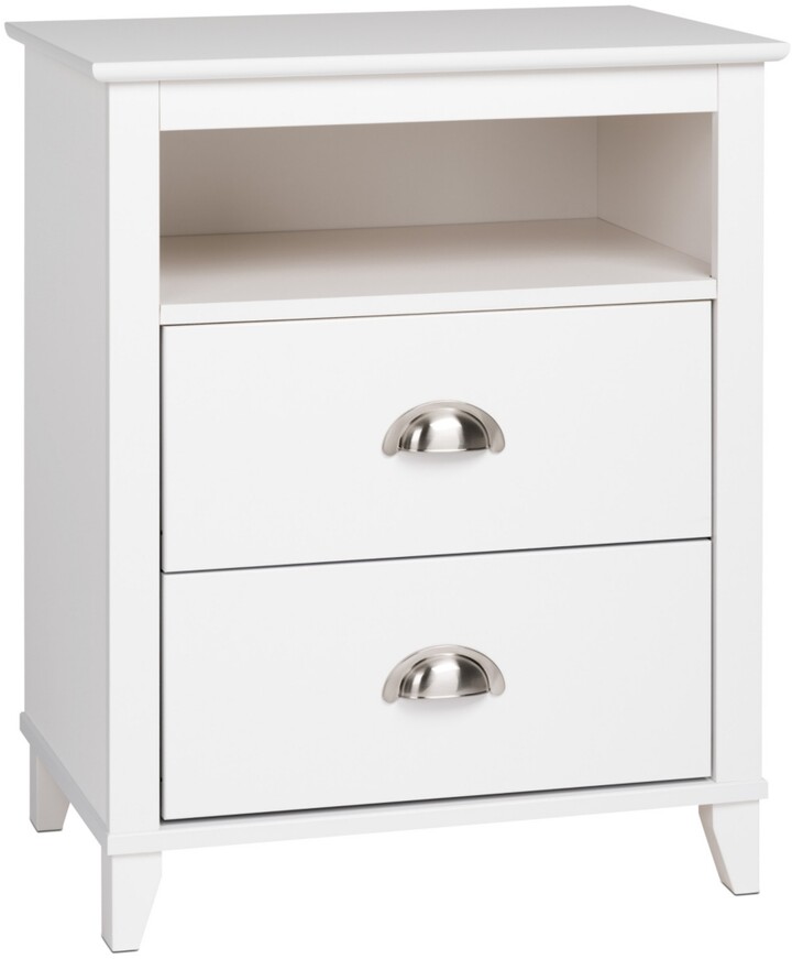 Prepac Yale town 2Drawer Tall Nightstand ShopStyle