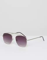 Thumbnail for your product : Spitfire Beta Matrix Aviator Sunglasses In Silver