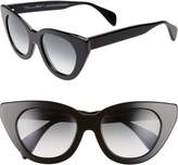 Thumbnail for your product : Morgenthal Frederics ODLR X Holly 54mm Cat Eye Sunglasses