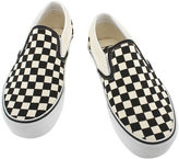 Thumbnail for your product : Vans Mens White Classic Slip On Trainers