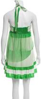 Thumbnail for your product : Alice + Olivia Silk Mini Dress
