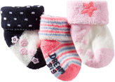 Thumbnail for your product : Osh Kosh 3-Pack Terry Cuff Socks