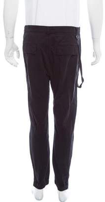 Helmut Lang Cropped Flat Front Pants w/ Tags
