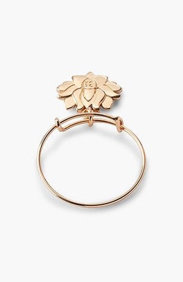 Alex and Ani 'Providence - Lotus Peace' Expandable Wire Ring