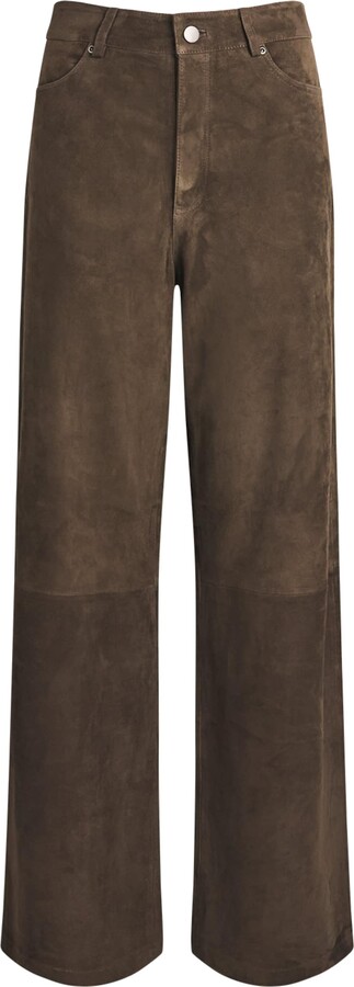 Stylein Suede Victory High-Rise Trousers