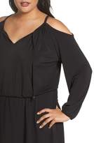Thumbnail for your product : MICHAEL Michael Kors Cold Shoulder A-Line Jersey Dress