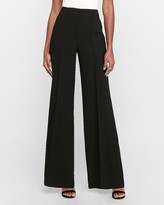 Thumbnail for your product : Express High Waisted Seamed Wide Leg Pant