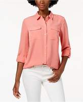 Thumbnail for your product : Charter Club Tab-Sleeve Blouse, Created for Macy's