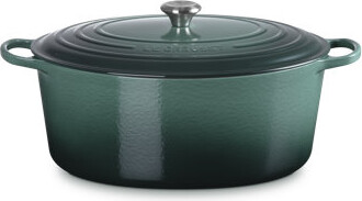 Le Creuset Enameled Cast Iron Signature Oval Dutch Oven, 15.5 Qt. -