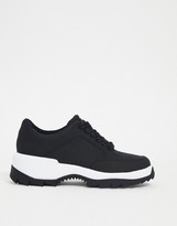 Thumbnail for your product : Camper Helix lace chunky sole trainers in black