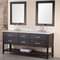 Thumbnail for your product : Andover Mills Middletown 72" Double Bathroom Vanity Set with Mirror Base