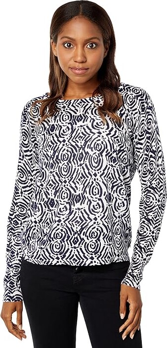 Hatley Katie Sweater Women's Clothing Waterdrops : XS, Cotton/Viscose