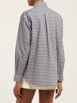 Thumbnail for your product : Burberry Gingham Cotton Shirt - Black White