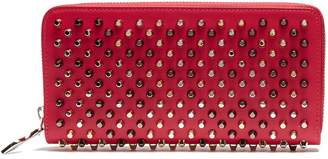 Christian Louboutin Panettone spike-embellished leather wallet