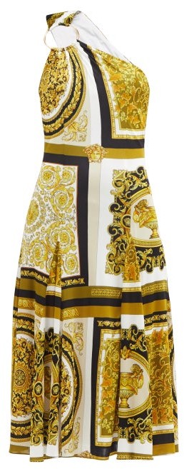 versace yellow dress