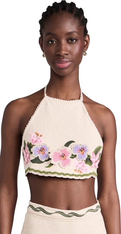 Agua by Agua Bendita Carlota Flora Top