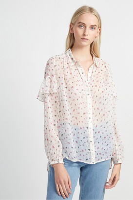 French Connection Florence Crinkle Blouse