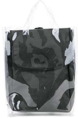 Yohji Yamamoto transparent backpack