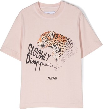 Myar graphic-print cotton T-shirt