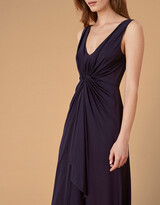 Thumbnail for your product : Monsoon Jessie Jersey Twist V Neck Maxi Dress Blue