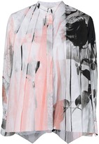 Thumbnail for your product : Alexander McQueen Rose-Print Cotton Shirt
