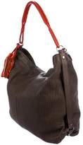 Thumbnail for your product : Lanvin Vertical-Quilted Leather Tote