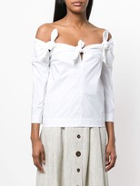 Thumbnail for your product : Isa Arfen Three Knot Blouse