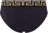 Thumbnail for your product : Versace Men's Greek Key Low-Rise Swim Bikini Bottoms