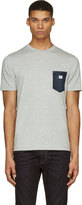 Thumbnail for your product : Diesel Grey Denim Pocket T-Elicio T-Shirt