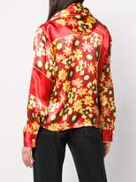 Thumbnail for your product : MM6 MAISON MARGIELA floral long-sleeve blouse
