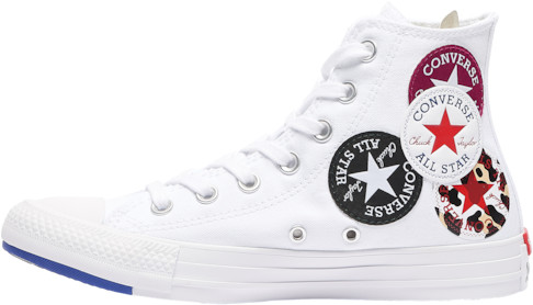 converse white rush blue rose maroon