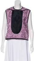 Thumbnail for your product : 3.1 Phillip Lim Flower-Accented Silk Top