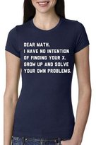 Thumbnail for your product : Crazy Dog T-shirts Womens Solve Your Own Problems Math Shirt