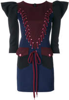 Thumbnail for your product : Frankie Morello structured lace-up dress