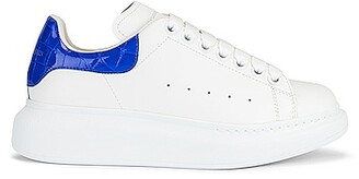 Alexander McQueen Lace Up Sneakers in White