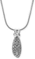Thumbnail for your product : John Hardy Classic Chain Swiss Blue Topaz Pendant Necklace