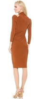 Thumbnail for your product : Donna Karan Draped 3/4 Sleeve Dress