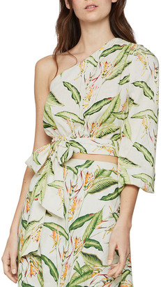 bcbg one shoulder