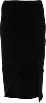 Thumbnail for your product : Just Cavalli Asymmetric Ribbed Jersey Skirt