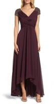Thumbnail for your product : Eliza J Women's Embellished Pleated Chiffon Gown
