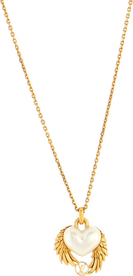 Louis Vuitton Collier Angel Love Necklace - ShopStyle