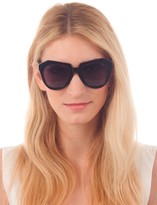 Thumbnail for your product : Karen Walker Black Number One Sunglasses