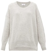 Thumbnail for your product : Allude Oversized Cashmere Sweater - Light Grey