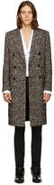 Thumbnail for your product : Saint Laurent Tricolor Double-Breasted Wool Coat