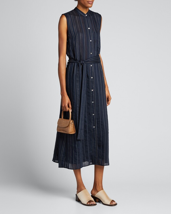 vince sleeveless utility dress