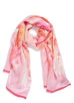 Thumbnail for your product : Ted Baker 'Sugar Sweet Floral' Silk Scarf